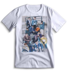 Футболка Top T-shirt Treasure k-pop (Трежер, сокровище кей-поп) 0010 белая XL
