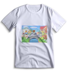 Футболка Top T-shirt Энимал Кроссинг Animal Crossing 0093 белая M