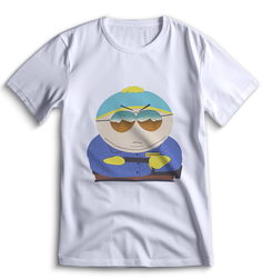 Футболка Top T-shirt Южный парк South Park 0183 (5) белая 3XS