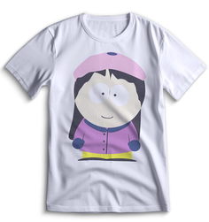 Футболка Top T-shirt Южный парк South Park 0091 белая XS