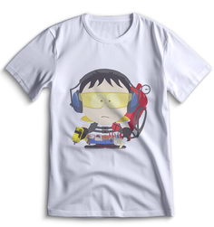 Футболка Top T-shirt Южный парк South Park 0150 белая XS