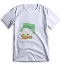 Футболка Top T-shirt Южный парк South Park 0099 белая 3XS