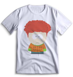 Футболка Top T-shirt Южный парк South Park 0102 белая 3XS