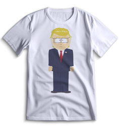 Футболка Top T-shirt Южный парк South Park 0131 белая XL