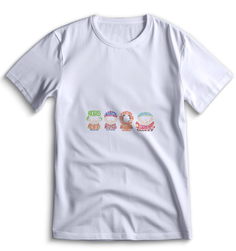 Футболка Top T-shirt Южный парк South Park 0054 белая 3XS