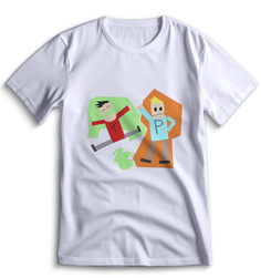 Футболка Top T-shirt Южный парк South Park 0168 белая L