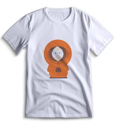 Футболка Top T-shirt Южный парк South Park 0122 (4) белая XL