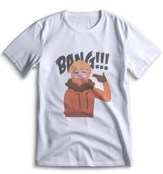 Футболка Top T-shirt Южный парк South Park 0120 белая XXS