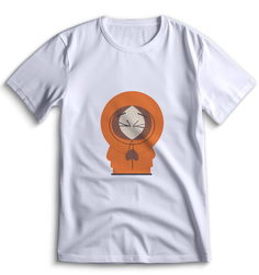 Футболка Top T-shirt Южный парк South Park 0122 белая XXS