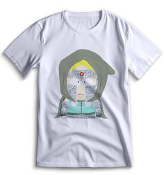 Футболка Top T-shirt Южный парк South Park 0090 белая 3XS