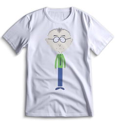 Футболка Top T-shirt Южный парк South Park 0133 белая 3XS