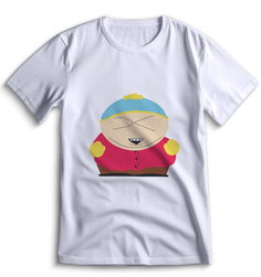 Футболка Top T-shirt Южный парк South Park 0075 белая 3XS