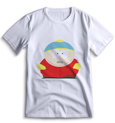 Футболка Top T-shirt Южный парк South Park 0180 белая XS