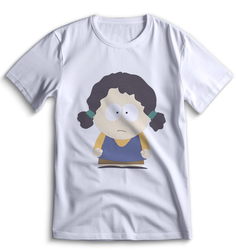 Футболка Top T-shirt Южный парк South Park 0062 белая XXS