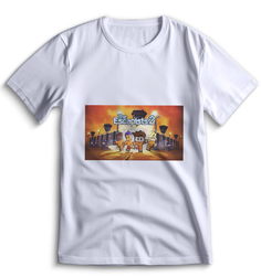 Футболка Top T-shirt The Escapists (Пиксель арт игра, Эскапист) 0005 белая XS