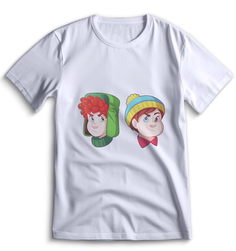 Футболка Top T-shirt Южный парк South Park 0186 белая L