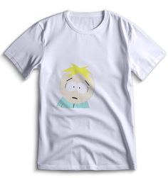 Футболка Top T-shirt Южный парк South Park 0057 белая XS