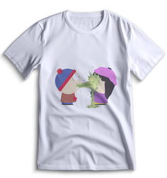 Футболка Top T-shirt Южный парк South Park 0146 (7) белая 3XS