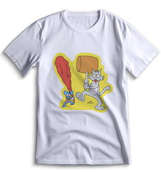 Футболка Top T-shirt Южный парк South Park 0002 белая 3XS