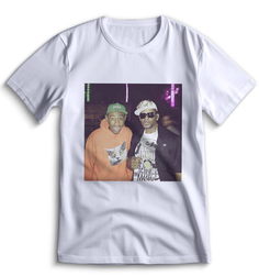 Футболка Top T-shirt Tyler the creator (Тайлер Криэтер) 0161 белая XL