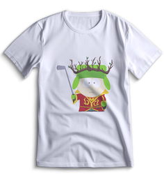 Футболка Top T-shirt Южный парк South Park 0041 белая M