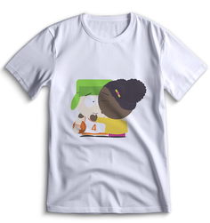 Футболка Top T-shirt Южный парк South Park 0112 белая 3XS