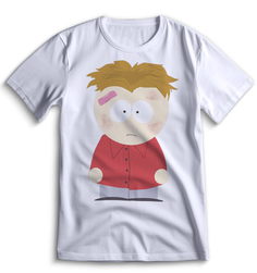 Футболка Top T-shirt Южный парк South Park 0042 белая XL