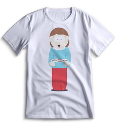 Футболка Top T-shirt Южный парк South Park 0184 белая XS