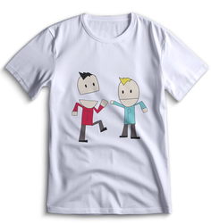 Футболка Top T-shirt Южный парк South Park 0163 белая XXS