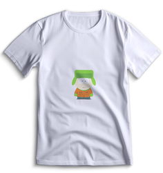 Футболка Top T-shirt Южный парк South Park 0100 белая XXS