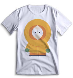 Футболка Top T-shirt Южный парк South Park 0023 белая XS