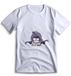 Футболка Top T-shirt Южный парк South Park 0049 белая 3XS