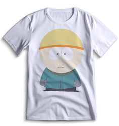 Футболка Top T-shirt Южный парк South Park 0047 белая 3XS
