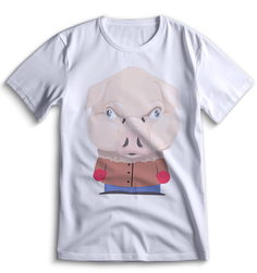 Футболка Top T-shirt Южный парк South Park 0157 белая XXS