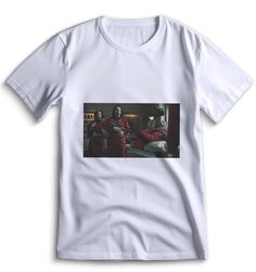 Футболка Top T-shirt Бумажный дом 0105 белая 3XS