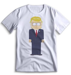 Футболка Top T-shirt Южный парк South Park 0131 белая XS