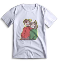 Футболка Top T-shirt Южный парк South Park 0187 белая XS