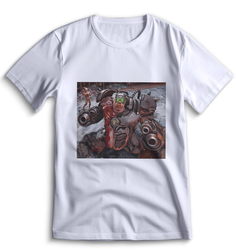Футболка Top T-shirt Дум Doom 0086 белая S