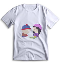 Футболка Top T-shirt Южный парк South Park 0146 (11) белая 3XS