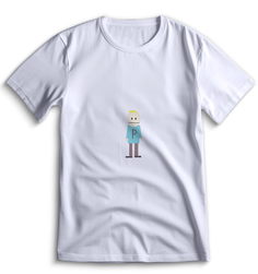 Футболка Top T-shirt Южный парк South Park 0061 белая XXS
