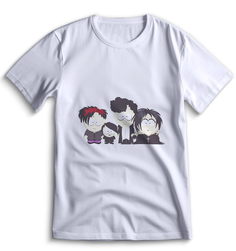 Футболка Top T-shirt Южный парк South Park 0019 белая 3XS