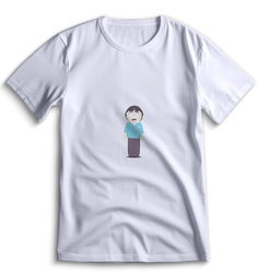 Футболка Top T-shirt Южный парк South Park 0138 белая XXS