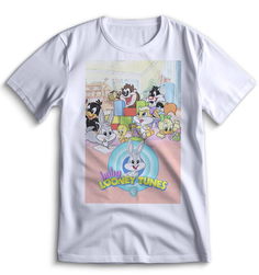 Футболка Top T-shirt Веселые Мелодии looney tunes 0007 белая XS