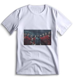 Футболка Top T-shirt Бумажный дом 0109 белая 3XS