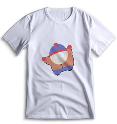 Футболка Top T-shirt Южный парк South Park 0158 белая 3XS