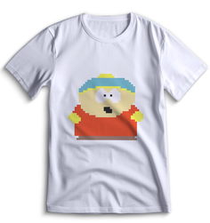 Футболка Top T-shirt Южный парк South Park 0189 белая XXS