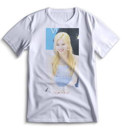 Футболка Top T-shirt Twice (Твайс кейпоп, k-pop) 0152 белая XL