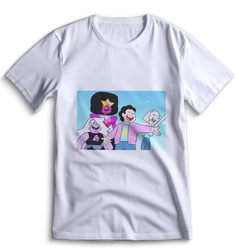 Футболка Top T-shirt Steven Universe Вселенная Стивена 0006 белая M