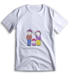 Футболка Top T-shirt Южный парк South Park 0092 белая XL