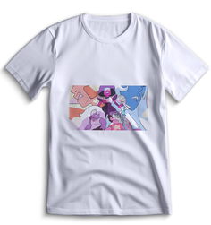 Футболка Top T-shirt Steven Universe Вселенная Стивена 0043 белая 3XS